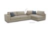 Picture of WESTPORT FABRIC CORNER SOFA WITH LIGHT AND CONSOLE