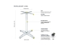 Picture of CX26 FLATTECH Auto Adjust Table Base