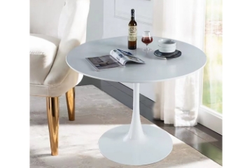 Picture of TULIP 31.5"/39.4" Round Dining Table (White)
