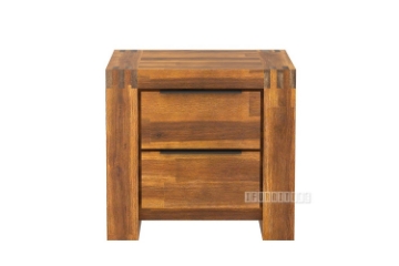 Picture of ASTON Acacia 2 Drawer Nightstand
