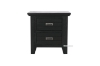 Picture of (Final Sale) CAROL Solid Acacia Nightstand (Black)