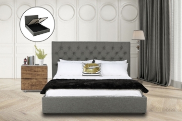 Picture of ONTARIO Queen/Eastern King Size Storage Bed (Gas Lift)