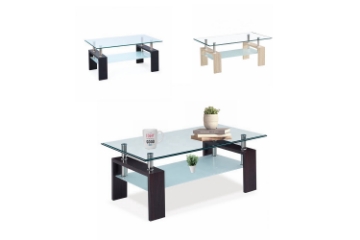 Picture of TANGULAR Tempered Glass Coffee Table