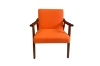 Picture of DAVID Mid-Century Armchair (Orange Linen)