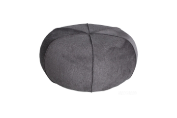 Picture of ALABAMA ROUND OTTOMAN *BROWN