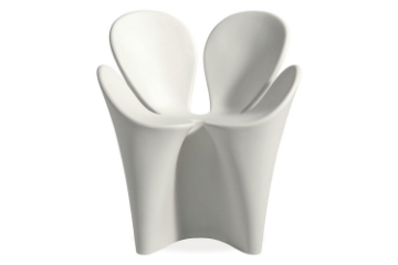 Picture of Replica CLOVER Fiber Glass Chair (White)