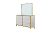 Picture of SKYVIEW 6-Drawer Dresser With Mirror (Gold)