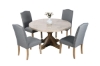 Picture of HAVILAND 137 Round Marble Top Dining Table