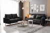 Picture of MAC Leather 3+2 Sofa Range (Black) - 3+2 Set