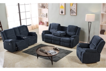 Picture of ALTO Reclining Sofa Range In 3RR+2RR+1R * Cup Holders and Storage