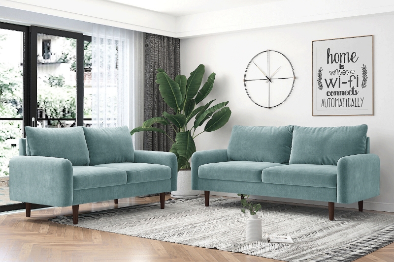 Picture of KAISON 3+2 Sofa Range (Light Grayish Cyan)