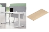 Picture of UP1 STRAIGHT Desk Top Only  - 180cm Long (White)