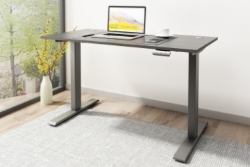 Picture of UP1 120 TWIN MOTOR ELECTRIC HEIGHT ADJUSTABLE STANDING DESK* BLACK