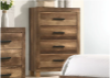 Picture of DERICK 4-Drawer Chest (Dark Brown)
