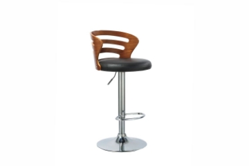Picture of SANDY Bentwood Barstool (Black)