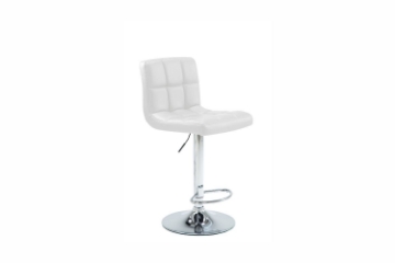 Picture of NEBULA Barstool (Black, White, Red) - White