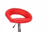 Picture of STANFORD Barstool (Black/White/Red)