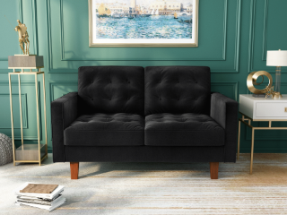 Picture of MILIOU Sofa Range (Black) - 2 Seaters (Loveseat)
