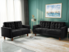 Picture of MILIOU Sofa Range (Black) - 3 Seaters (Sofa)