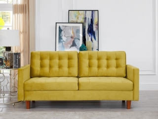 Picture of MILIOU Sofa Range (Goldenrod) - 2 Seater (Loveseat)