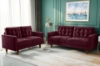 Picture of MILIOU 3+2 Sofa Range (Burgundy) - Final sale
