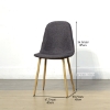 Picture of OSLO Dining Chair (Dark Grey Linen)- Single