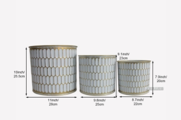 Picture of BLOOM Metal Vase (3 in 1 Set)