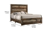 Picture of DERICK Queen/King Bed Frame - King