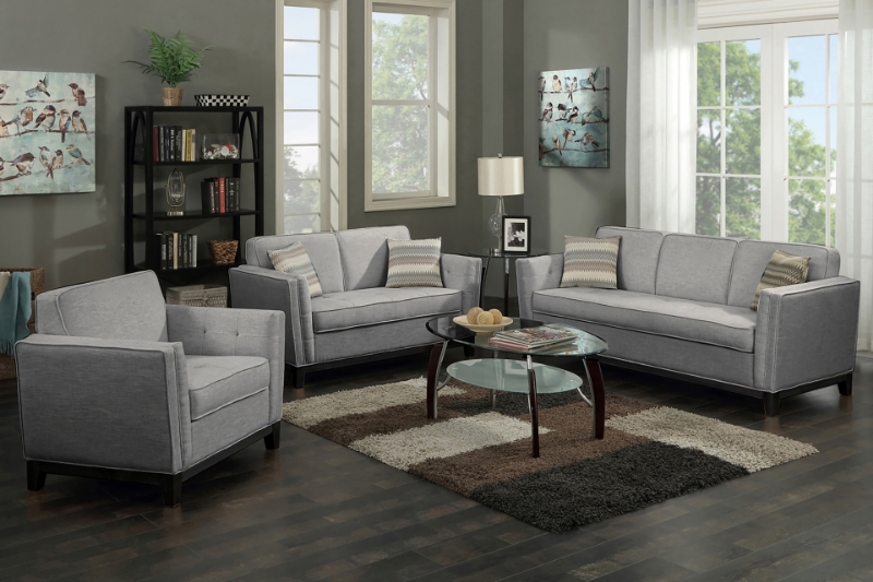 Picture of BAFIA 1+2+3 SOFA RANGE (Grey)