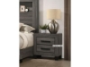 Picture of GLYNDON 2-Drawer Bedside Table (Grey)