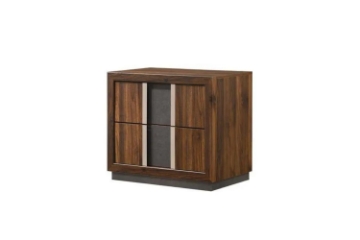 Picture of SANDRA  2-Drawer Bedside Table (Walnut)