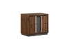 Picture of SANDRA  2-Drawer Bedside Table (Walnut)