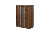 Picture of SANDRA 4PC/5PC/6PC Bedroom Combo Set in Queen/King Size (Walnut)