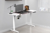 Picture of MATRIX Electric Height Adjustable 55"x24" Stand Up Desk (White)