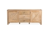 Picture of CORSICA 2 DOOR 3 DRW Oak Veneer Buffet (Natural Wash)