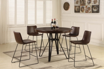 Picture of ANTALYA 5PC Counter Height Round Dining Table Set