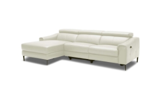 Picture of EDICOTT Power Motion Sectional Sofa (100% Genuine Leather) - Facing Left