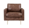 Picture of MIRANO Air Leather Lounge Chair (Brown)