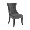Picture of MONARC Velvet Dining Chair (Dark Gray)
