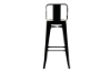 Picture of TOLIX Replica Bar Stool Seat H76 with Back - Yellow