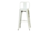 Picture of TOLIX Replica Bar Stool Seat H76 with Back - Red