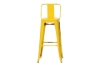 Picture of TOLIX Replica Bar Stool with Back (Seat Height H30")