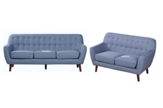 Picture of CILLA 1+2+3 Sofa Range (Blue) - 3 + 2 Combo