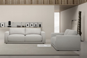 Picture of HUGO Feather Filled Sofa (Dust, Water & Oil Resistant) - Loveseat + Sofa Set