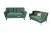 Picture of EVA 3+2+1 Velvet Sofa Range (Green) - 1 Seater (Armchair)