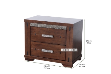 Picture of (FINAL SALE) PALAZZO 2-Drawer Nightstand