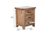 Picture of FRANCO Solid NZ Pine Nightstand