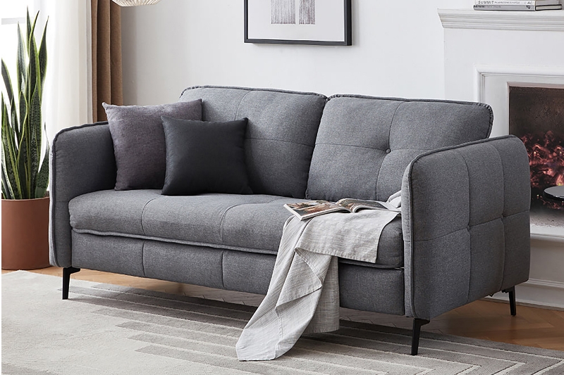 Picture of GALENA Steel Frame 3 Seater Sofa In Gray