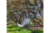 Picture of WHETZEL RATTAN HANGING EGG CHAIR
