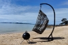 Picture of WHETZEL RATTAN HANGING EGG CHAIR